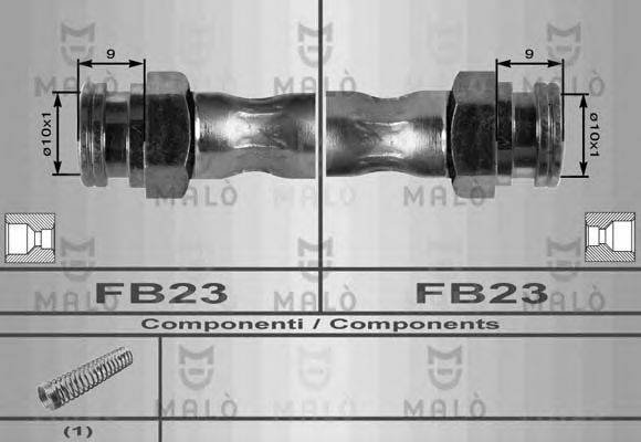 MALO 8395 Тормозной шланг