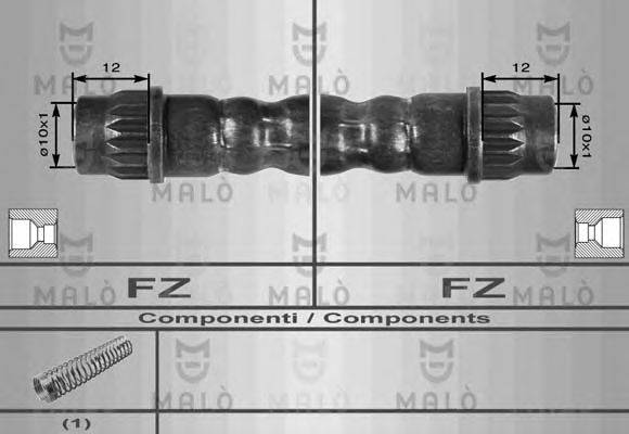 MALO 8535 Тормозной шланг