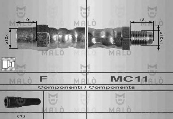 MALO 8634 Тормозной шланг