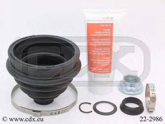 CDX 222986 Комплект пылника, приводной вал
