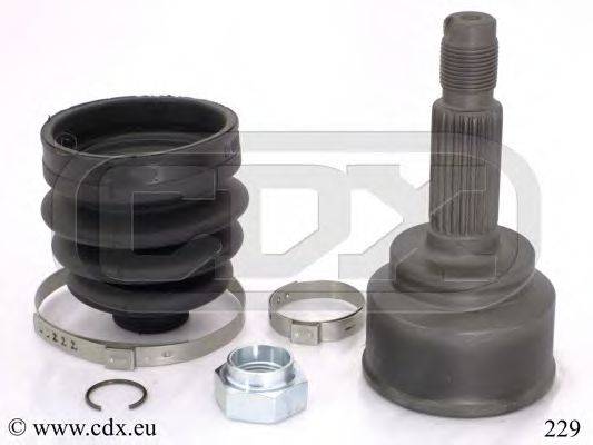 CDX 229 Шарнирный комплект, приводной вал