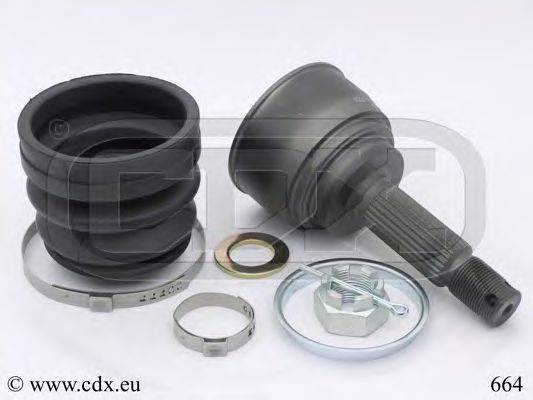 CDX 664 Шарнирный комплект, приводной вал