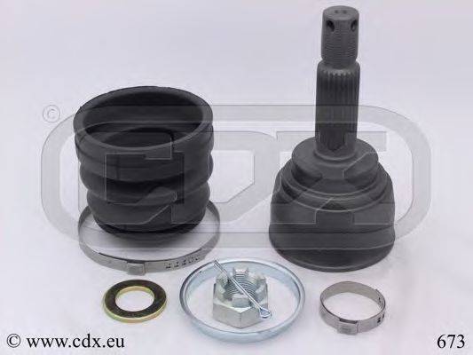 CDX 673 Шарнирный комплект, приводной вал