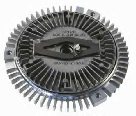 SACHS 2100006243 Сцепление, вентилятор радиатора