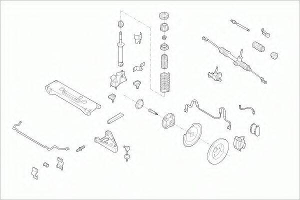 SACHS SMARTFORTWFS001 Рулевое управление; Подвеска колеса