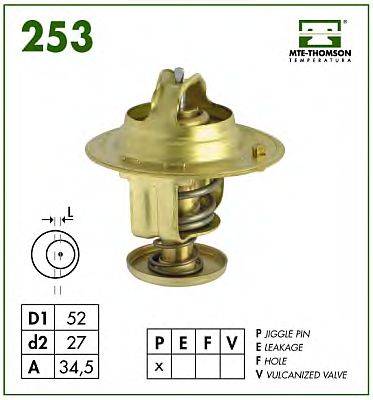 MTE-THOMSON 25377 Термостат, охлаждающая жидкость