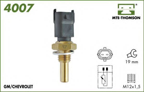 MTE-THOMSON 4007 Датчик, температура охлаждающей жидкости