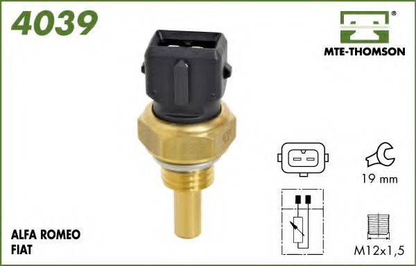 MTE-THOMSON 4039 Датчик, температура охлаждающей жидкости