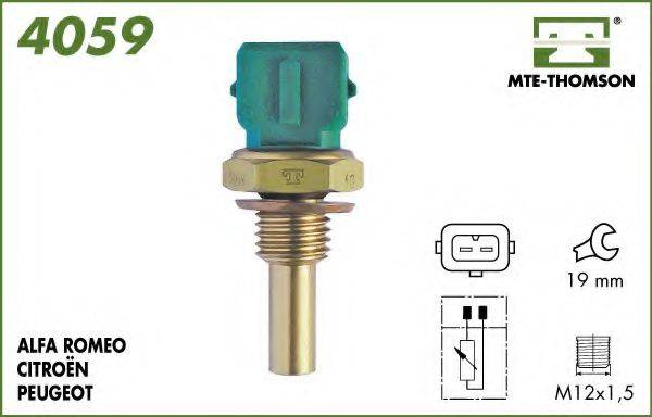 MTE-THOMSON 4059 Датчик, температура охлаждающей жидкости