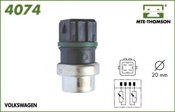 MTE-THOMSON 4074 Датчик, температура охлаждающей жидкости