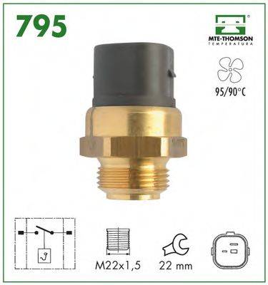 MTE-THOMSON 795 Термовыключатель, вентилятор радиатора