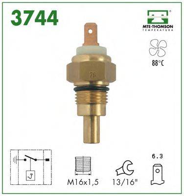 MTE-THOMSON 3744 Термовыключатель, вентилятор радиатора