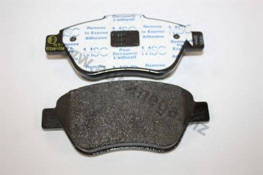 AUTOMEGA 1016050359 Комплект тормозных колодок, дисковый тормоз