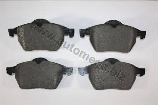 AUTOMEGA 1016050966 Комплект тормозных колодок, дисковый тормоз