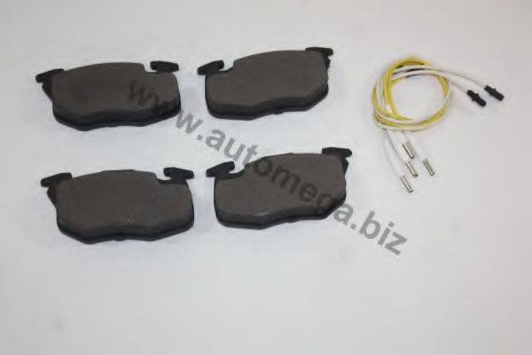 AUTOMEGA 30770102040530 Комплект тормозных колодок, дисковый тормоз