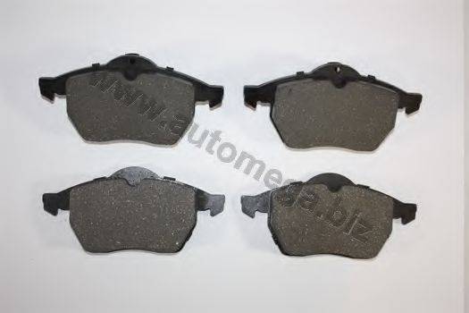 AUTOMEGA 1216050036 Комплект тормозных колодок, дисковый тормоз