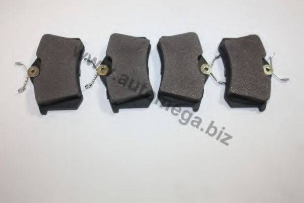 AUTOMEGA 3169804511K0J Комплект тормозных колодок, дисковый тормоз