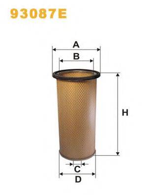 WIX FILTERS 93087E Фильтр добавочного воздуха