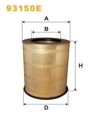 WIX FILTERS 93150E Воздушный фильтр