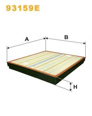 WIX FILTERS 93159E Воздушный фильтр