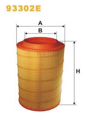 WIX FILTERS 93302E Воздушный фильтр