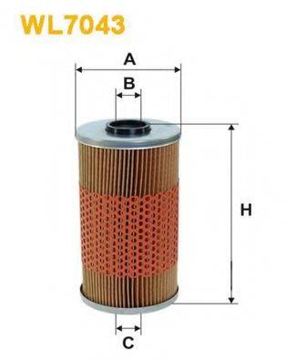 WIX FILTERS WL7043 Масляный фильтр