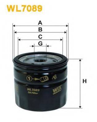 WIX FILTERS WL7089 Масляный фильтр