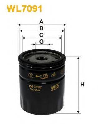 WIX FILTERS WL7091 Масляный фильтр