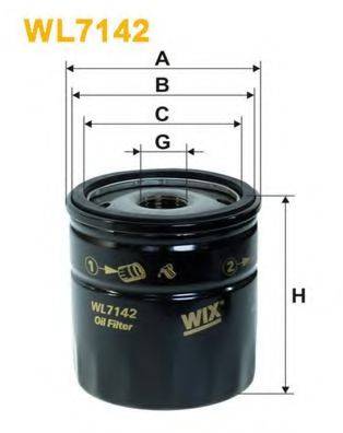 WIX FILTERS WL7142 Масляный фильтр