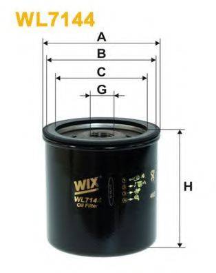 WIX FILTERS WL7144 Масляный фильтр