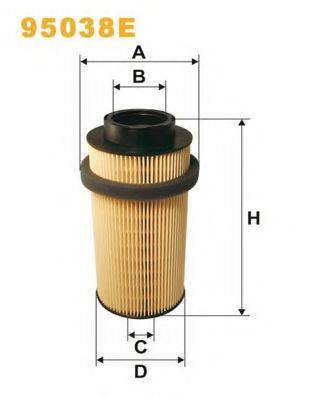 WIX FILTERS 95038E Топливный фильтр