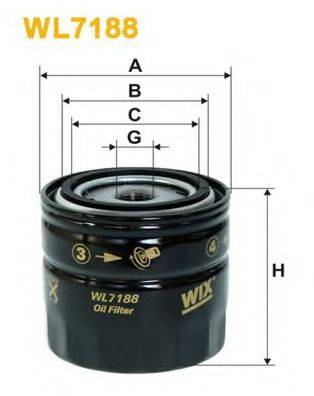 WIX FILTERS WL7188 Масляный фильтр