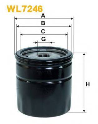 WIX FILTERS WL7246 Масляный фильтр