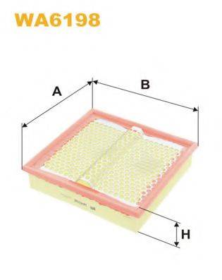 WIX FILTERS WA6198 Воздушный фильтр