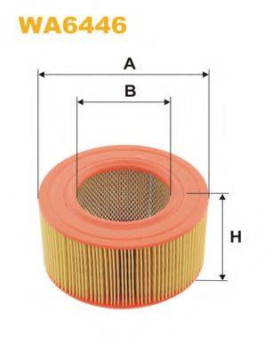 WIX FILTERS WA6446 Воздушный фильтр