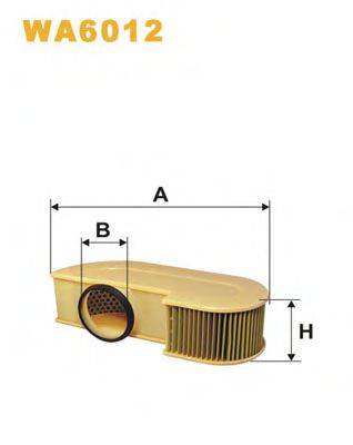 WIX FILTERS WA6012 Воздушный фильтр