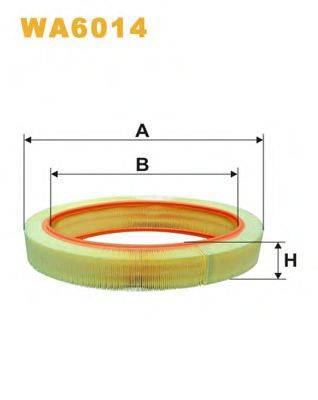 WIX FILTERS WA6014 Воздушный фильтр