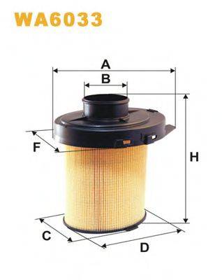 WIX FILTERS WA6033 Воздушный фильтр