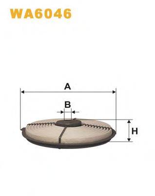 WIX FILTERS WA6046 Воздушный фильтр