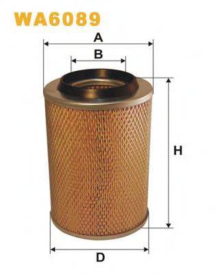 WIX FILTERS WA6089 Воздушный фильтр