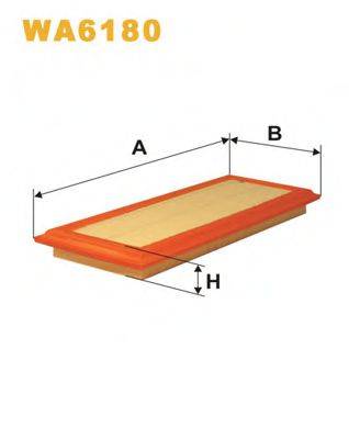 WIX FILTERS WA6180 Воздушный фильтр