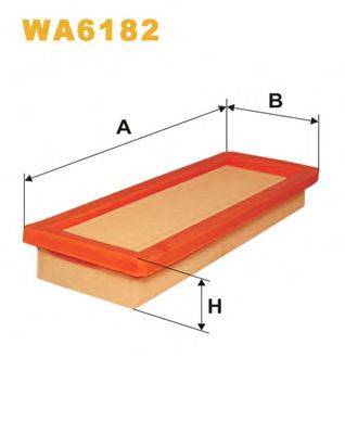 WIX FILTERS WA6182 Воздушный фильтр