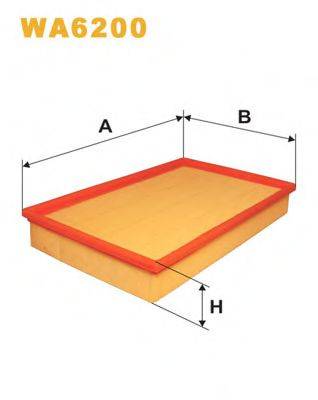 WIX FILTERS WA6200 Воздушный фильтр