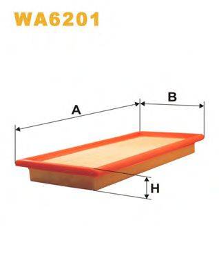 WIX FILTERS WA6201 Воздушный фильтр