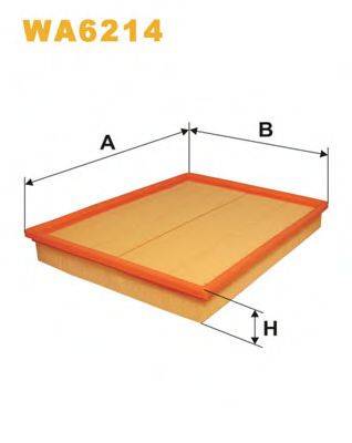 WIX FILTERS WA6214 Воздушный фильтр