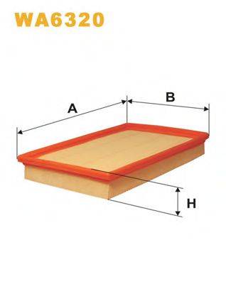 WIX FILTERS WA6320 Воздушный фильтр