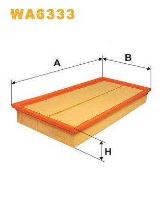 WIX FILTERS WA6333 Воздушный фильтр