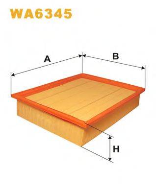 WIX FILTERS WA6345 Воздушный фильтр
