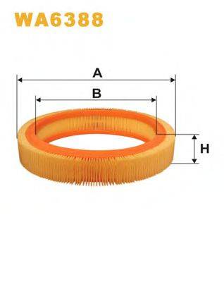 WIX FILTERS WA6388 Воздушный фильтр