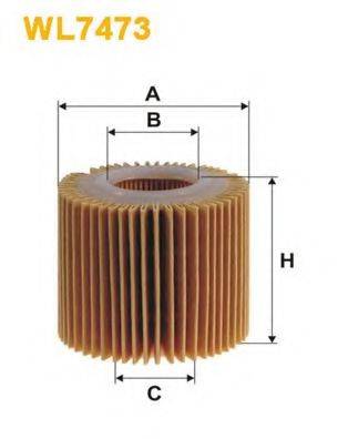 WIX FILTERS WL7473 Масляный фильтр